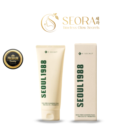 SEOUL 1988 Cleansing Foam : Pine Cica 1% + Probiotics