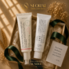 AXIS-Y LHA Peel & Fill Pore Balancing Cream with Dr. Althea 147 Barrier Cream skincare bundle for exfoliating, repairing skin barrier, and achieving smooth glowing skin from Seora.