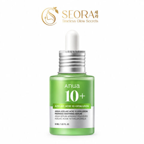 Anua Azelaic Acid 10 Hyaluron Redness Soothing Serum 30ml سيروم أخضر بقطارة